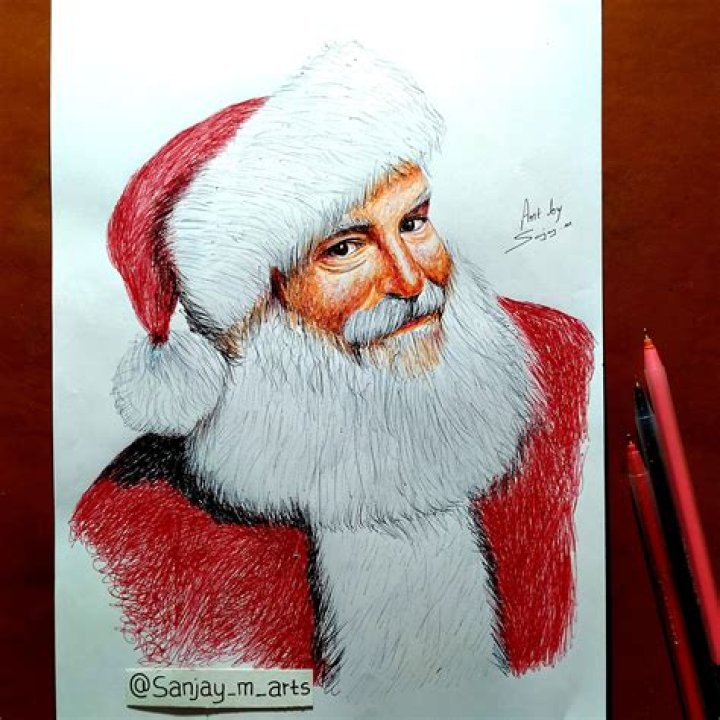 Eye-Catching Bad Santa Drawings For A Festive Twist On The Holidays