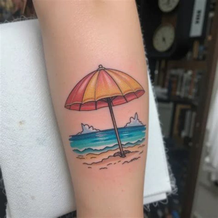 Timeless Beach Ball Tattoos: A Symbol Of Summer And Fun
