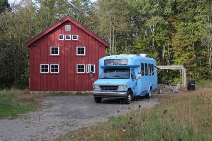Inspired Blue Skoolie Transformations For Nomadic Living