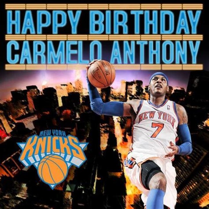 Carmelo Anthony's Birthday Bash: A Celebration For The NBA Star