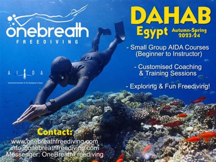 Discover The Ultimate Freediving Experience In Dahab With Stephen