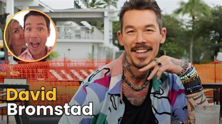 David Bromstad: A Newlywed Out And About With Wife