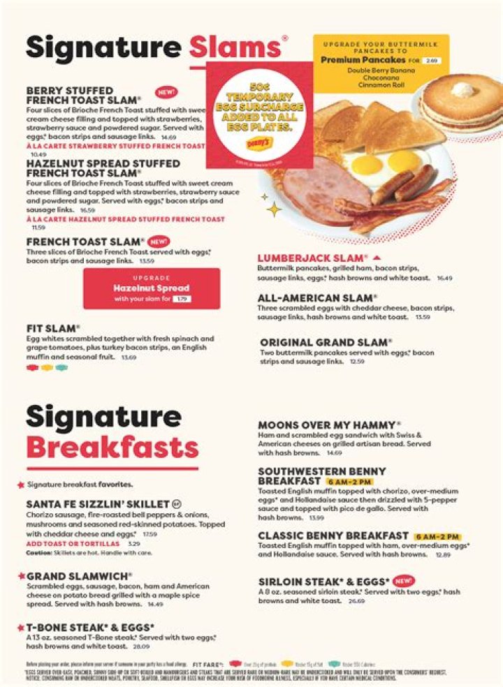 Explore Denny's Franklin Menu: Delicious Options Galore