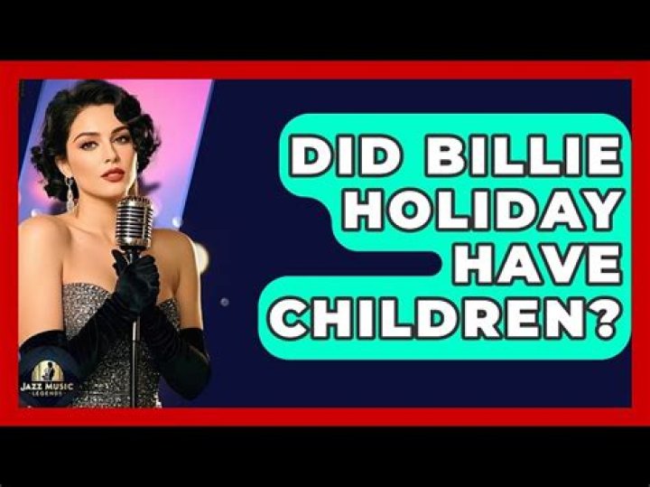 Did Legendary Vocalist Billie Holiday Have Any Siblings?