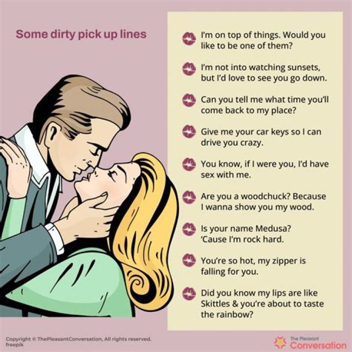 Ravishing Dirty Pick Up Lines For The Witty And Audacious