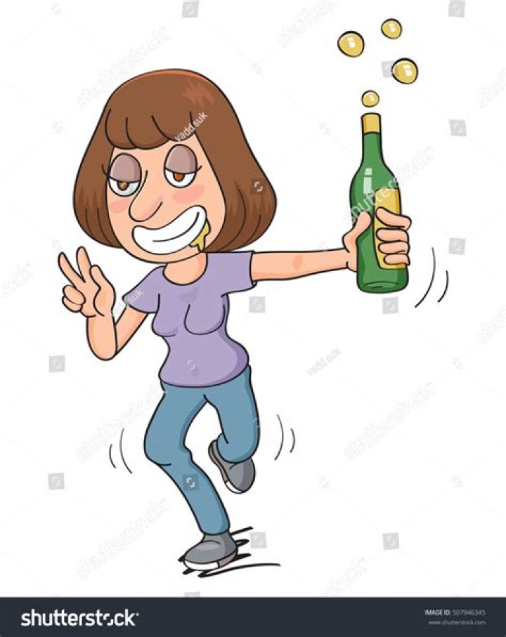 Hilarious Drunk Woman Cartoon: Animated Antics For Laughs