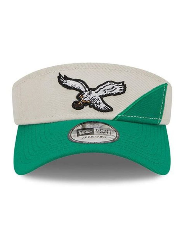 Premium Eagles Visor With Italian Flag Accessory
