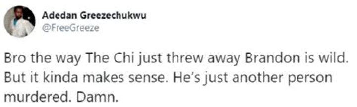 Unraveling The Mystery: How Did Brandon Die On The Chi?