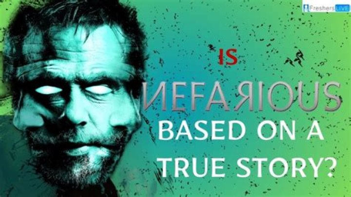 Unveiling The Truth: Is Nefarious Based On A True Story?
