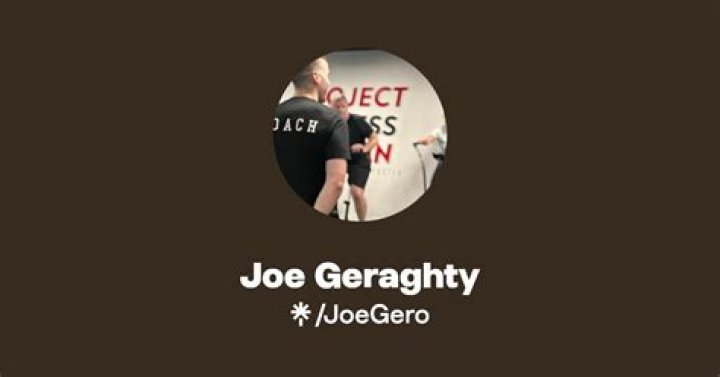 Joe Geraghty: The Ultimate Guide To His Career And Accomplishments