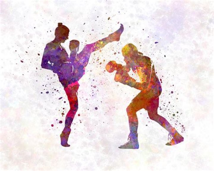 Unveil The Power: Captivating Kickboxing Artwork