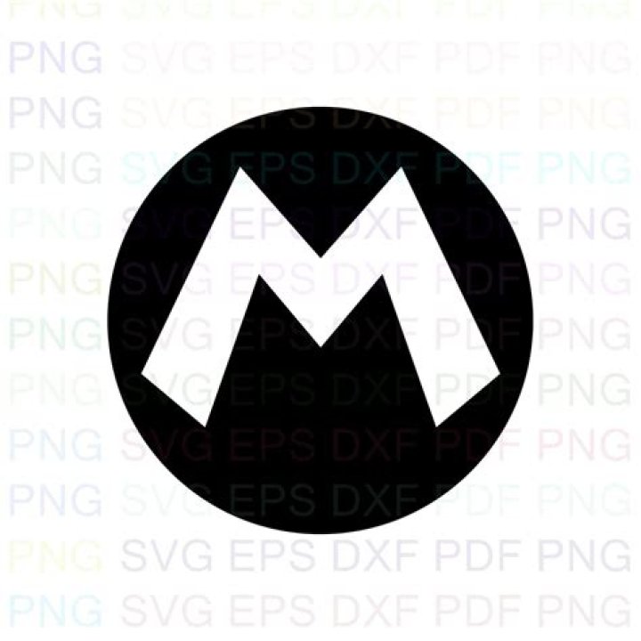 Extraordinary Mario M SVG Files For Your Design Adventures