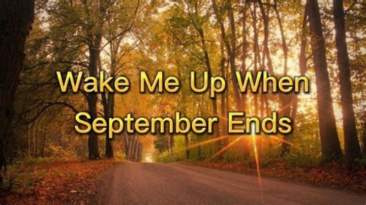 The Profound Meaning Unraveled: "Wake Me Up When September Ends"