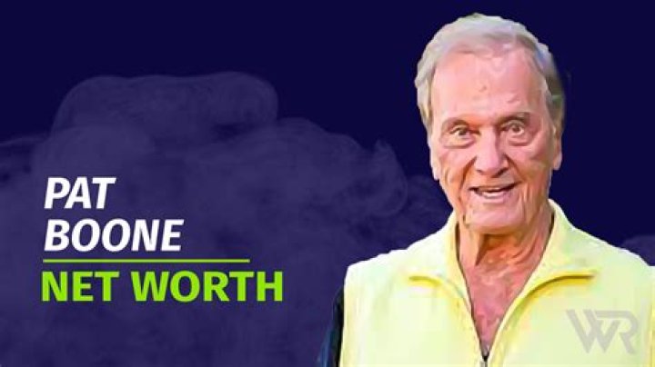Discover The Surprising Net Worth Of Pat Boone