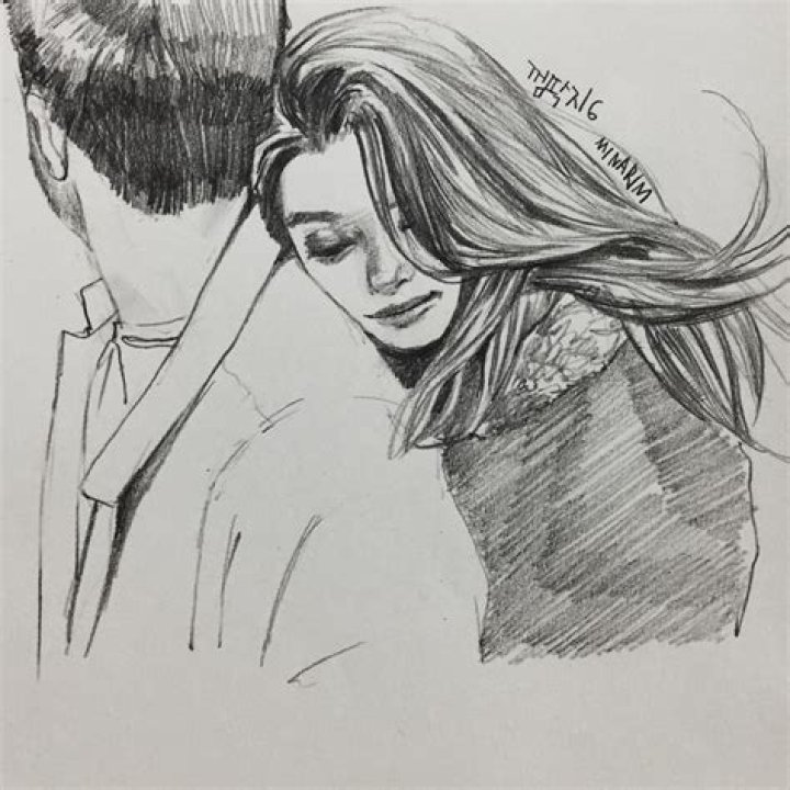 Exquisite Pencil Sketches Capturing The Essence Of Couplehood