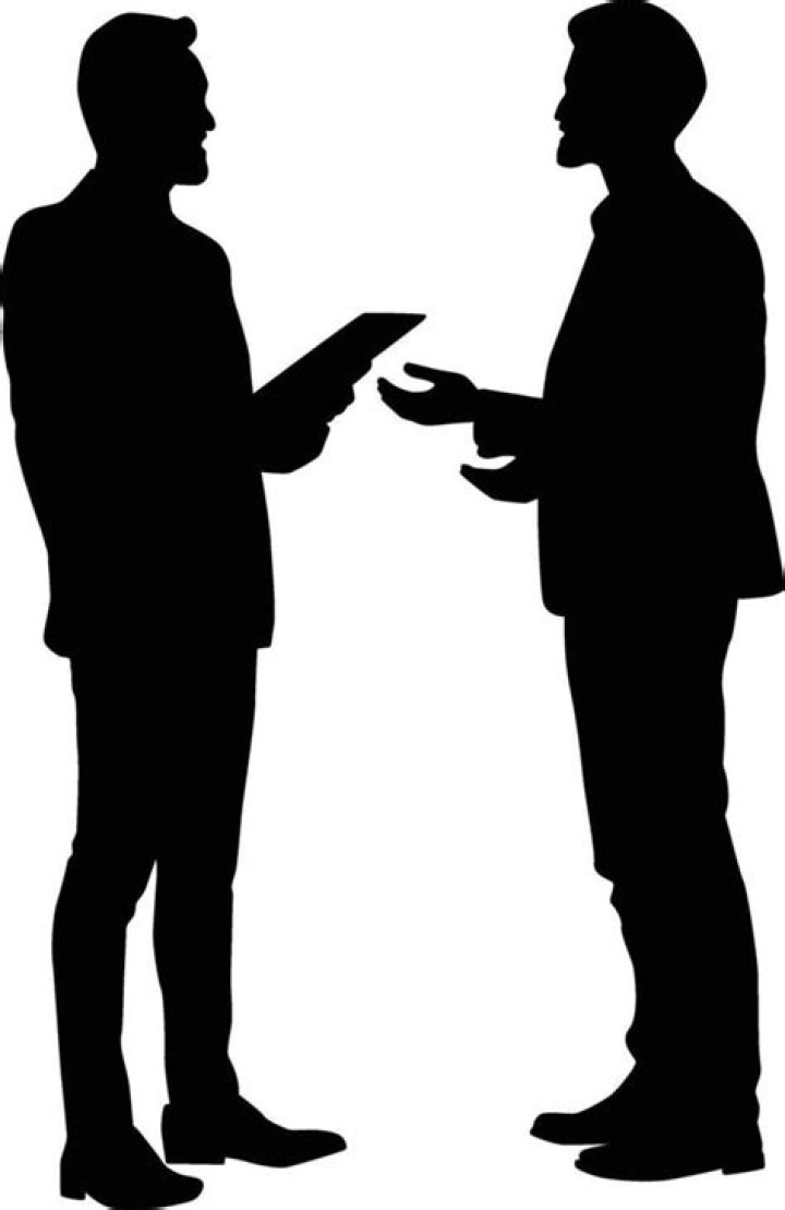 Enhance Your Brand With Captivating "Person Talking Silhouette" Graphics