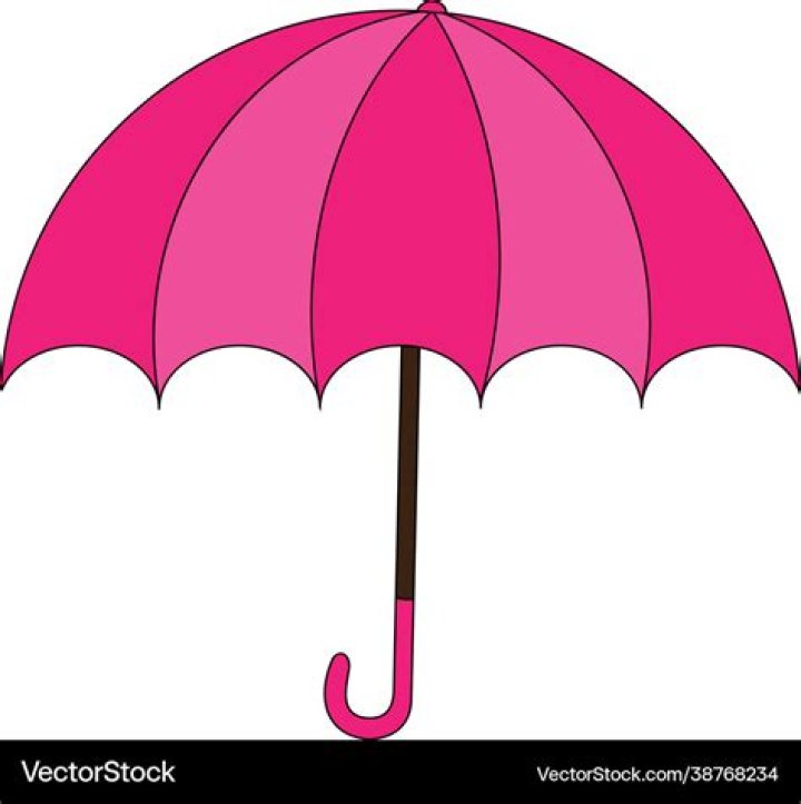 Pink Umbrella Clip Art: Download High-Quality Images