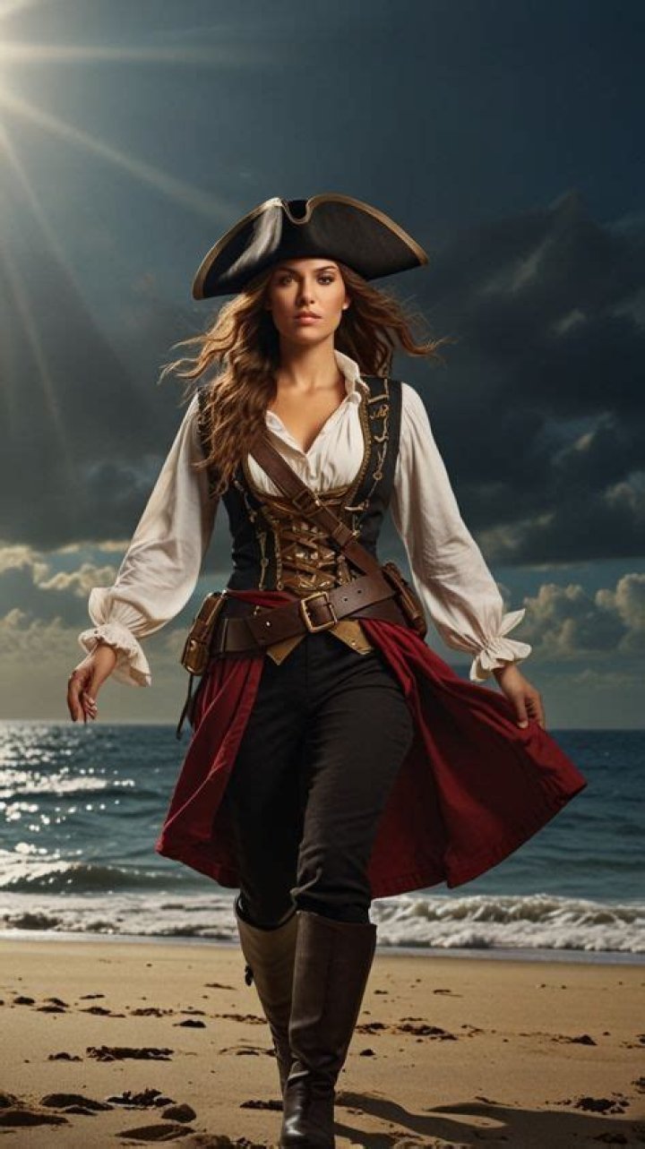 The Emblematic Pirate Woman Statue: A Symbol Of Strength And Adventure