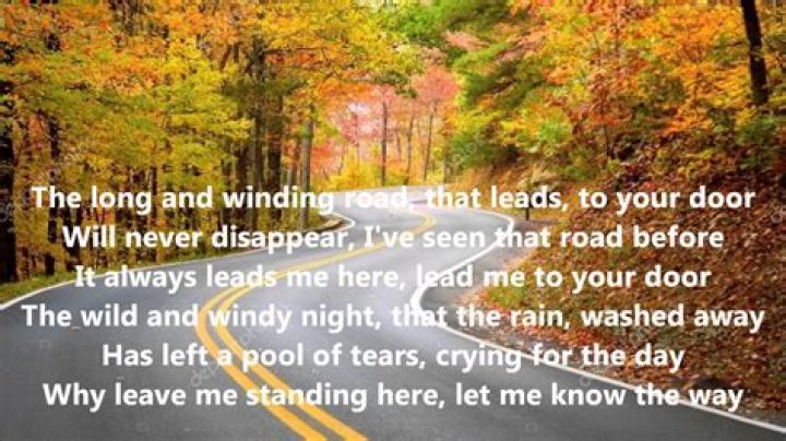 The Melodic Journey Of "The Long And Winding Road" Lyrics